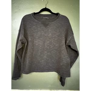 Abercrombie gray sweater size large